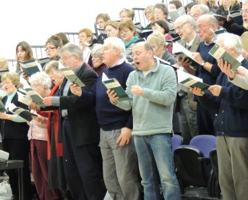 A recent 'Come and Sing' workshop