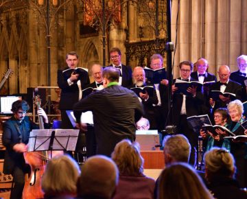 Back to Bach: part of choir II from the audience perspective